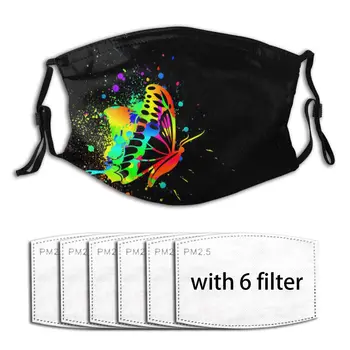 Air Pollution PM2.5 Filter Masks Rainbow Ink Butterfly Activated Carbon Filter Antibacterial Dust Face Cover Outdoor Washable
Air Pollution PM2.5 Filter Masks Rainbow Ink Butterfly Activated Carbon Filter Antibacterial Dust Face Cover Outdoor Washable