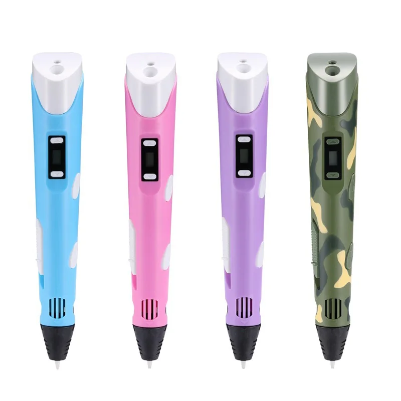 3D Printing Pen Digital Display Intelligent DIY 3D Pen High Temperature 3D Drawing Pens with Filament Educational Toys For Kids
3D Printing Pen Digital Display Intelligent DIY 3D Pen High Temperature 3D Drawing Pens with Filament Educational Toys For Kids