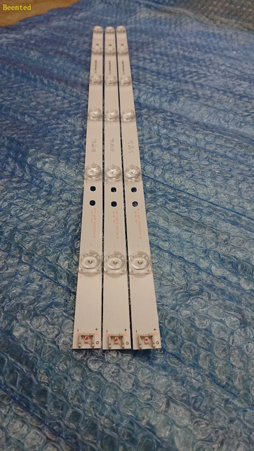 New 3 PCS*6LED 590mm LED backlight strip bar compatible for LG 32LB561V UOT A B 32 INCH DRT 3.0 32 A B 6916l-2223A 6916l-2224A
New 3 PCS*6LED 590mm LED backlight strip bar compatible for LG 32LB561V UOT A B 32 INCH DRT 3.0 32 A B 6916l-2223A 6916l-2224A