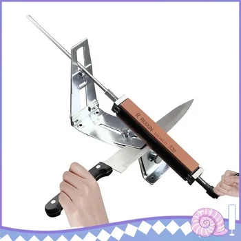 Knife Sharpener Stainless Steel Professional Kitchen Knife Faster Sharpener Knives Sharpening Tools Fix-angle With 4*Whetstone
Knife Sharpener Stainless Steel Professional Kitchen Knife Faster Sharpener Knives Sharpening Tools Fix-angle With 4*Whetstone
