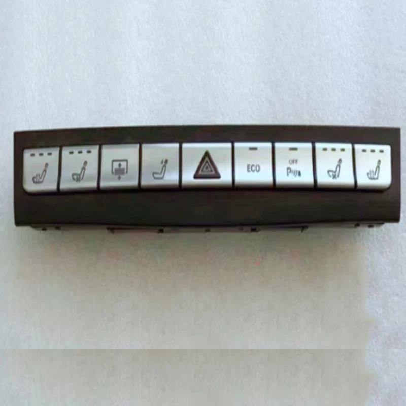 A212 905 45 01 A2129054501 W212E E260 E350 E400 Double flash button seat heating ventilation panel switch for Mercedes E Series
A212 905 45 01 A2129054501 W212E E260 E350 E400 Double flash button seat heating ventilation panel switch for Mercedes E Series