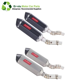 Free Shipping Motorcycle Full Exhaust Escape System Modified Link Contact middle pipe Round Muffler for kawasaki Z1000 2010-2017
Free Shipping Motorcycle Full Exhaust Escape System Modified Link Contact middle pipe Round Muffler for kawasaki Z1000 2010-2017