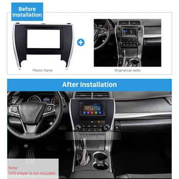 Harfey Car Radio Fascia Audio frame for Toyota Camry 2015+ American Version Dash Mount Surround Panel 2Din Frame 
Harfey Car Radio Fascia Audio frame for Toyota Camry 2015+ American Version Dash Mount Surround Panel 2Din Frame