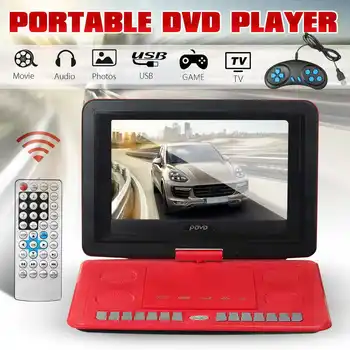 LEORY Mini Portable DVD Player 13.9'' MP3 CD Digital Multimedia Player USB SD Support TV Game Card Read Function w/Gamepad
LEORY Mini Portable DVD Player 13.9'' MP3 CD Digital Multimedia Player USB SD Support TV Game Card Read Function w/Gamepad