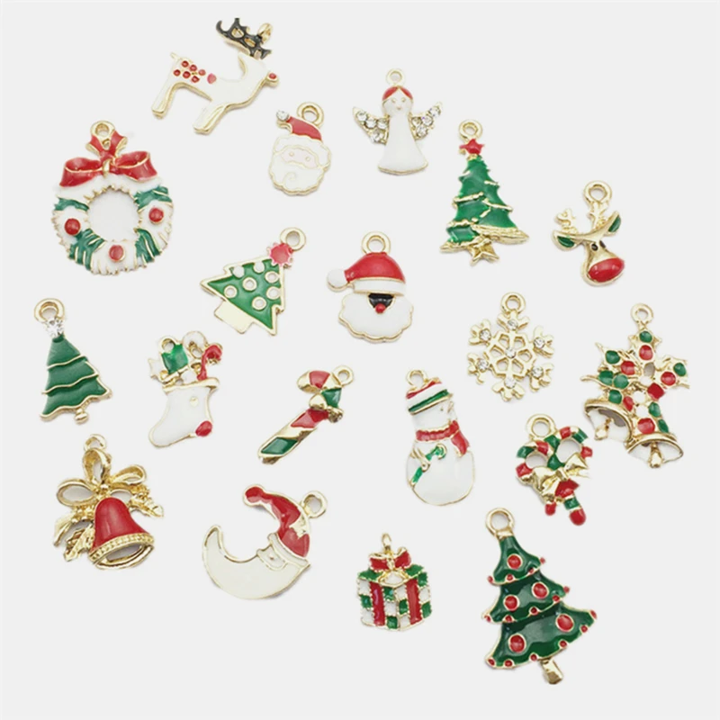 19Pcs Mini Alloy Pendants DIY Christmas Tree Decorations Hanging Ornaments New Year Gift Christmas Decorations For Home
19Pcs Mini Alloy Pendants DIY Christmas Tree Decorations Hanging Ornaments New Year Gift Christmas Decorations For Home
