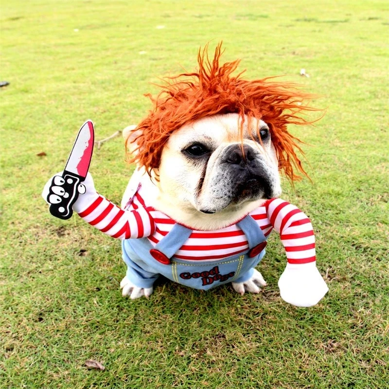 Фото Прямая поставка забавная Одежда для собак костюм косплея костюмы на Хэллоуин