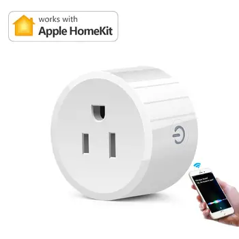 Homekit App US Plug WiFi Smart Socket for Home Appliances Wireless Remote Control Power Adapter Outlet Compatible For Apple IOS
Homekit App US Plug WiFi Smart Socket for Home Appliances Wireless Remote Control Power Adapter Outlet Compatible For Apple IOS