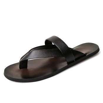 Mazefeng Brand Sandals Men PU Leather Slippers Summer Brand Soft Comfortable Beach Slippers Men Casual Cross Outdoor Slides A29
Mazefeng Brand Sandals Men PU Leather Slippers Summer Brand Soft Comfortable Beach Slippers Men Casual Cross Outdoor Slides A29