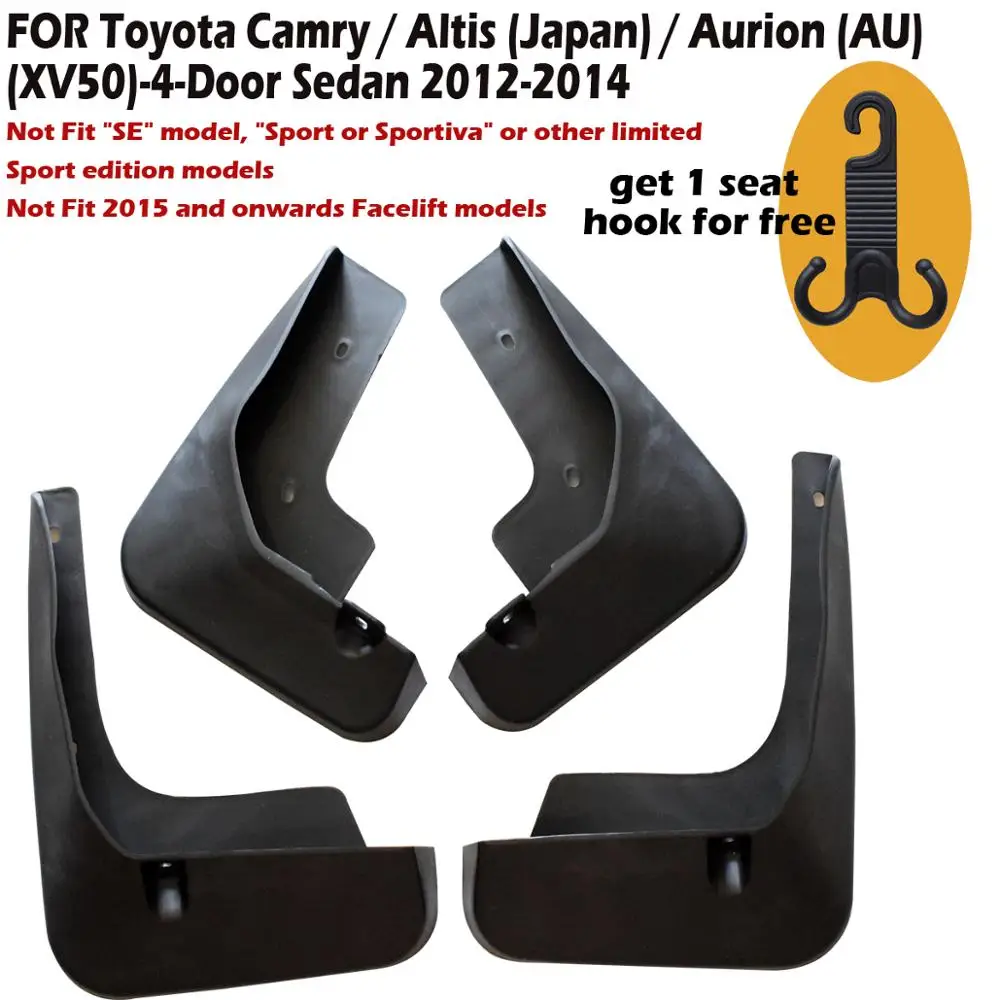 4 Pcs Set Molded Mud Flaps Mudflaps Splash Guards Front Rear Mud Flap Mudguards Fender YC101077
4 Pcs Set Molded Mud Flaps Mudflaps Splash Guards Front Rear Mud Flap Mudguards Fender YC101077