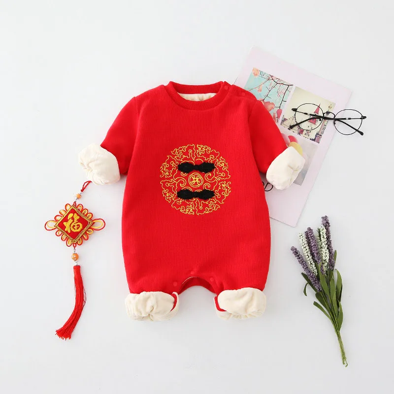 New Years Newborn Baby Climbing Jumpsuit Rompers Infant Baby Boys Girls Clothes Jumpsuit Chinese Style Jumpsuit Baby Outerwear A
New Years Newborn Baby Climbing Jumpsuit Rompers Infant Baby Boys Girls Clothes Jumpsuit Chinese Style Jumpsuit Baby Outerwear A