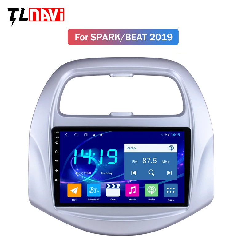 4 Гб + 64 ГБ 9 дюймовая фотомагнитола Android для Chevrolet Daewoo Matiz/ Spark/ Baic/ Beat 2018 2019 авто