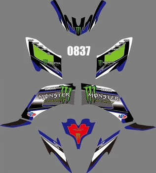 0837 NEW TEAM GRAPHICS WITH MATCHING BACKGROUNDS For Yamaha Raptor 125 250
0837 NEW TEAM GRAPHICS WITH MATCHING BACKGROUNDS For Yamaha Raptor 125 250