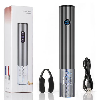 USB Rechargeable Electric One-touch Automatic Wine Bottle Opener Party Supply Wine Beer Opener Tools Bar Drinking Accessories Ho
USB Rechargeable Electric One-touch Automatic Wine Bottle Opener Party Supply Wine Beer Opener Tools Bar Drinking Accessories Ho
