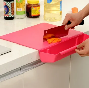 Creative Practical Plastic Chopping Board Kitchen Cutting Board With Slot Multi-function Fruit Meat Tools Kitchen Gadgets LF425
Creative Practical Plastic Chopping Board Kitchen Cutting Board With Slot Multi-function Fruit Meat Tools Kitchen Gadgets LF425