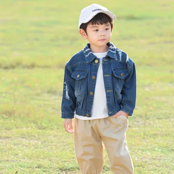 Children's Denim Jackets 2020 Spring New Kids Boys Casual Cowboy Coats 2-7 Years Baby Boys Casual Sport Jackets Baby Denim Coats
Children's Denim Jackets 2020 Spring New Kids Boys Casual Cowboy Coats 2-7 Years Baby Boys Casual Sport Jackets Baby Denim Coats