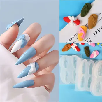 5Pcs Silicone 3D Stereo Mini Bowtie Carving Mold Nail Art Mould Kit Bow Template Silicone Resin Mold Nails Art Crafts
5Pcs Silicone 3D Stereo Mini Bowtie Carving Mold Nail Art Mould Kit Bow Template Silicone Resin Mold Nails Art Crafts