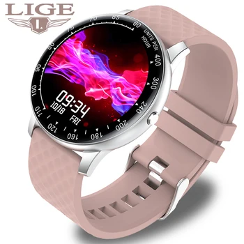 LIGE 2020 New Full touch Smart watch ladies men Waterproof Sports heart rate Blood Pressure sleep Monitoring Fitness Tracker
LIGE 2020 New Full touch Smart watch ladies men Waterproof Sports heart rate Blood Pressure sleep Monitoring Fitness Tracker