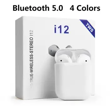 New I12 Tws Up Bluetooth Earphones Wireless Touch Control Earbuds Headset sport running earphone portable earphone
New I12 Tws Up Bluetooth Earphones Wireless Touch Control Earbuds Headset sport running earphone portable earphone