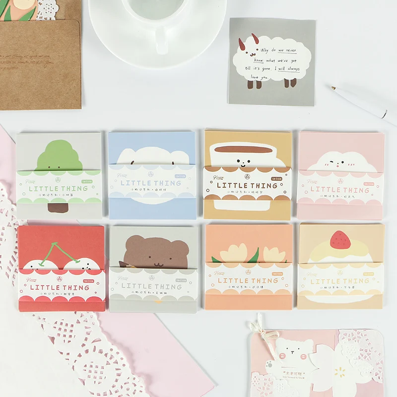 30pcs/lot Cute Decorative Material Paper Memo Pad Sticky Notes Notepad Diary Creative Stationery Self-Stick Note Memo Pad
30pcs/lot Cute Decorative Material Paper Memo Pad Sticky Notes Notepad Diary Creative Stationery Self-Stick Note Memo Pad