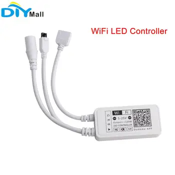 Wifi Wireless LED Controller 5-25V 120W For LED Strip Lights SMD 5050 RGB LED with Remote Controller DoHome APP
Wifi Wireless LED Controller 5-25V 120W For LED Strip Lights SMD 5050 RGB LED with Remote Controller DoHome APP