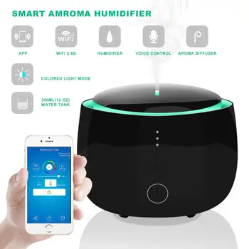 Mr New Wifi Wireless Aroma Essential Oil Diffuser 300ml Humidifier tuya/Smart life APP Compatible with Amazon Alexa Google Home
Mr New Wifi Wireless Aroma Essential Oil Diffuser 300ml Humidifier tuya/Smart life APP Compatible with Amazon Alexa Google Home