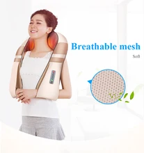 Household U-shaped electric acupressure back neck shoulder body massager shawl infrared heating kneading car/home massager
Household U-shaped electric acupressure back neck shoulder body massager shawl infrared heating kneading car/home massager