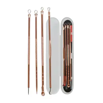 100Set 4Pieces/set Blackhead Extractor Black Dots Cleaner Acne Blemish Remover Needles Set Black Spots Cleanser Tool Wholesales
100Set 4Pieces/set Blackhead Extractor Black Dots Cleaner Acne Blemish Remover Needles Set Black Spots Cleanser Tool Wholesales