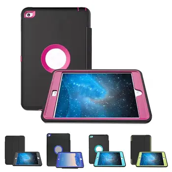 Heavy Shockproof Leather Smart Stand Case Protective shell for Apple iPad 9.7 inch (New 2017), Black+ Sky Blue 
Heavy Shockproof Leather Smart Stand Case Protective shell for Apple iPad 9.7 inch (New 2017), Black+ Sky Blue