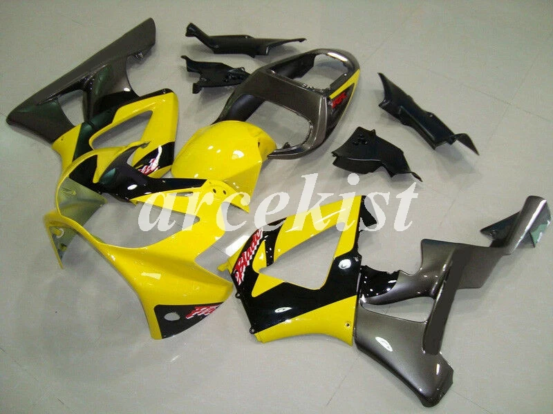 Injection Mold New ABS Motorcycle Fairings Kit Fit for HONDA CBR900RR CBR929RR 929 00 01 2000 2001 Bodywork set Yellow gray
Injection Mold New ABS Motorcycle Fairings Kit Fit for HONDA CBR900RR CBR929RR 929 00 01 2000 2001 Bodywork set Yellow gray