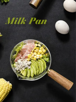 GLASS SAUCEPAN milk pot thicken transparency with wooden handle Cookware korean style kitchen pot for baby food salad bowl
GLASS SAUCEPAN milk pot thicken transparency with wooden handle Cookware korean style kitchen pot for baby food salad bowl