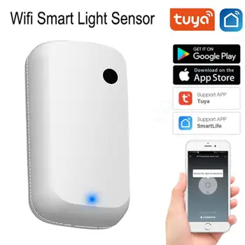 Tuya GWiFi Light Sensor Brightness Detection Switch AI Automatic Linkage Execution Work With Tuya Smart Life Alexa Smart Home
Tuya GWiFi Light Sensor Brightness Detection Switch AI Automatic Linkage Execution Work With Tuya Smart Life Alexa Smart Home