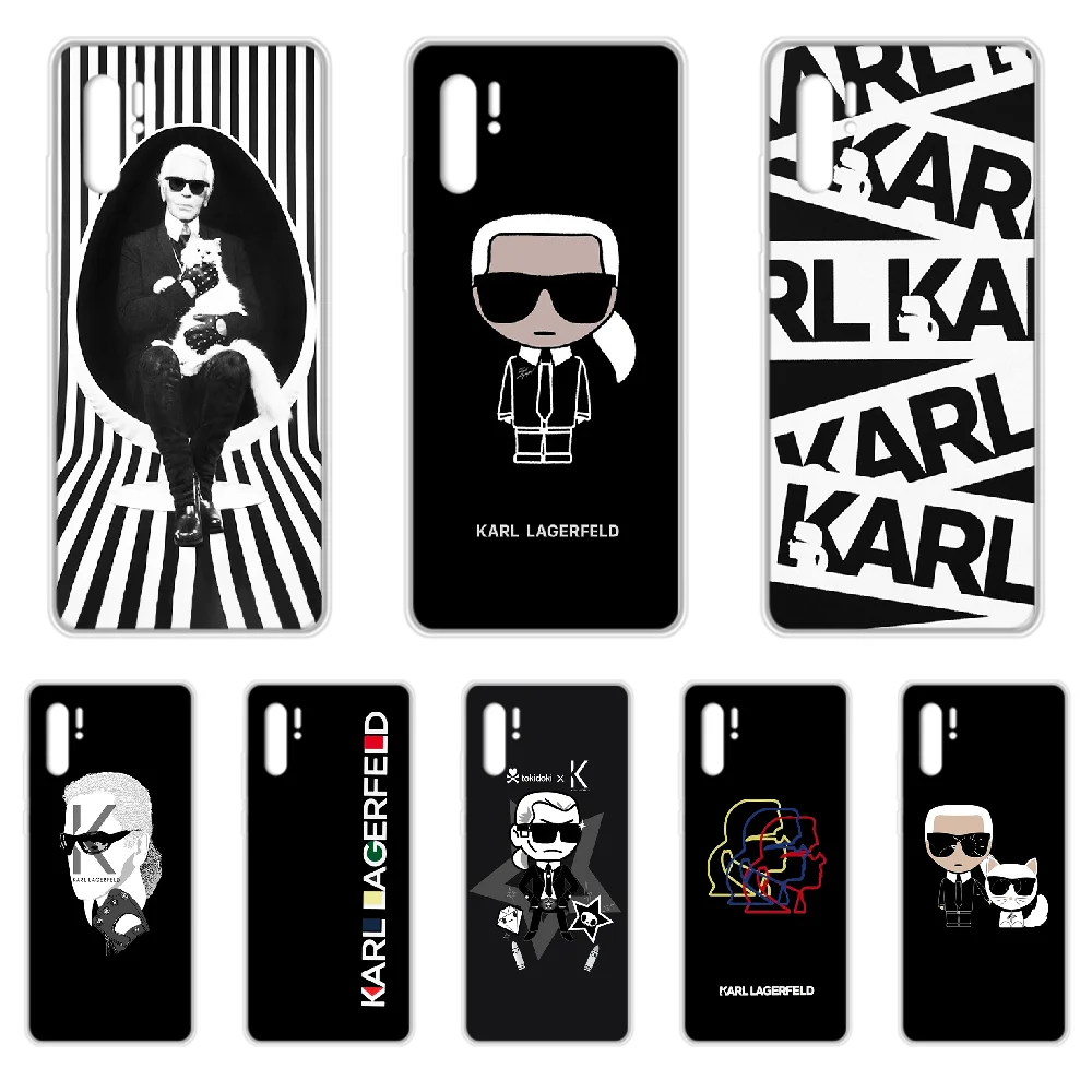 brand Designer Lagerfeld Phone Case cover For HUAWEI p 8 9 10 20 30 40 P pro Smart 2017 2019 Z lite transparent coque tpu shell
brand Designer Lagerfeld Phone Case cover For HUAWEI p 8 9 10 20 30 40 P pro Smart 2017 2019 Z lite transparent coque tpu shell