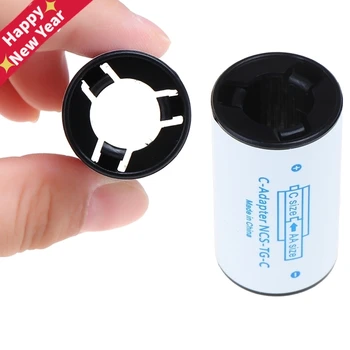 2PCS Battery Adapter Holder Shell Converter Switcher Adaptor AA to C Size Battery Convertor Adapter for Battery Storage
2PCS Battery Adapter Holder Shell Converter Switcher Adaptor AA to C Size Battery Convertor Adapter for Battery Storage