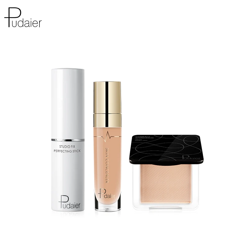Pudaier Face Base Makeup Set Foundation Cream Skin Bronzer Powder Liquid Concealer Cosmetic Cover Dark Circle Acne Mark Spot
Pudaier Face Base Makeup Set Foundation Cream Skin Bronzer Powder Liquid Concealer Cosmetic Cover Dark Circle Acne Mark Spot
