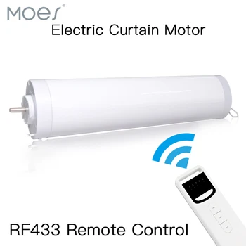 Automatic Electric Curtain Motor Open Closed Windows Motorized Motor 433MHZ Remote Control for Smart Home 5 Wires
Automatic Electric Curtain Motor Open Closed Windows Motorized Motor 433MHZ Remote Control for Smart Home 5 Wires