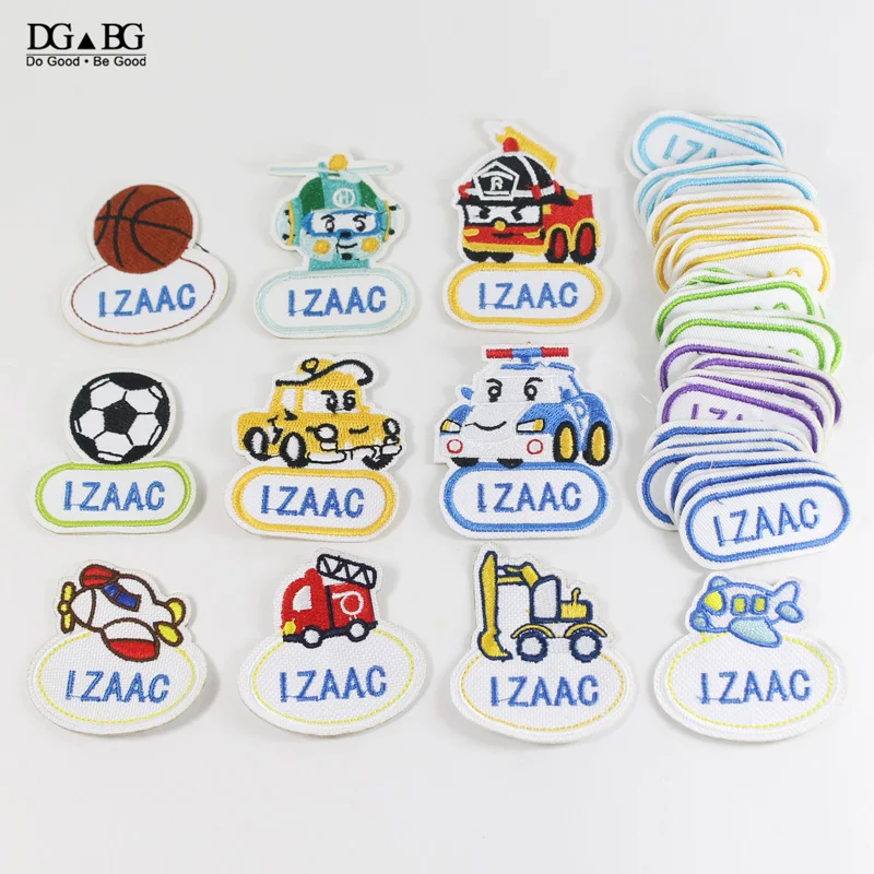 Sewing Name Sticker Custom Made Embroidery Kids Name Stick Washable Customized Nametag Sewn On Cartoon Patch Knits For Boy
Sewing Name Sticker Custom Made Embroidery Kids Name Stick Washable Customized Nametag Sewn On Cartoon Patch Knits For Boy