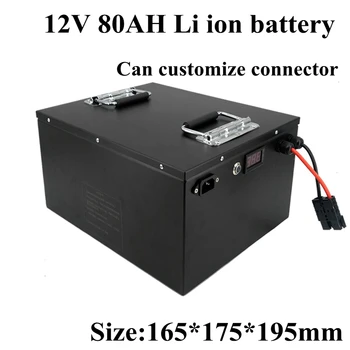 12V 80Ah Lithium Li Ion Battery Pack for RV Auto Car Start Battery AGM Solar System Power Bank Motorhome RV Marine+5A Charger
12V 80Ah Lithium Li Ion Battery Pack for RV Auto Car Start Battery AGM Solar System Power Bank Motorhome RV Marine+5A Charger