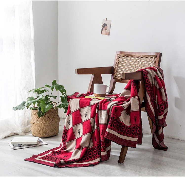 Aggcual plaid cotton throw blanket jacquard knitted bed cover blanket winter office lunch Bedspread Nordic sofa decoration XT53
Aggcual plaid cotton throw blanket jacquard knitted bed cover blanket winter office lunch Bedspread Nordic sofa decoration XT53