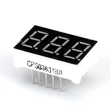 0.36inch 3 Digit Red LED Display Common Anode
0.36inch 3 Digit Red LED Display Common Anode