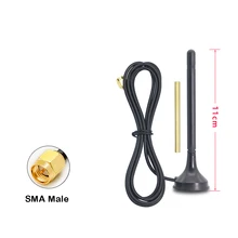 5G full band 8DBi small suction cup antenna NB/GSM/GPRS/4G vending machine IoT omnidirectional antenna SMA male RG174 10m cable
5G full band 8DBi small suction cup antenna NB/GSM/GPRS/4G vending machine IoT omnidirectional antenna SMA male RG174 10m cable