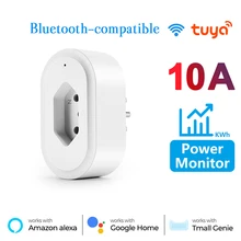 Abuess Tuya WiFi Smart Plug Socket Mini Smart Socket Timer Voice Control Power Monitor Wireless Adapter Plug Home Accessories
Abuess Tuya WiFi Smart Plug Socket Mini Smart Socket Timer Voice Control Power Monitor Wireless Adapter Plug Home Accessories