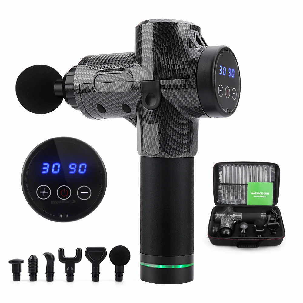 Professional Muscle Massage Handheld Gun Therapy for Pain Relief Body Relaxation Touch Screen Function Massager Fascia Gun
Professional Muscle Massage Handheld Gun Therapy for Pain Relief Body Relaxation Touch Screen Function Massager Fascia Gun
