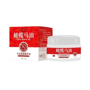 30g Horse Oil Olive Foot Cream Repair Heel Foot Care Exfoliating Anti Dry Crack Foot Creams Hand Cracked Heel Cream 
30g Horse Oil Olive Foot Cream Repair Heel Foot Care Exfoliating Anti Dry Crack Foot Creams Hand Cracked Heel Cream