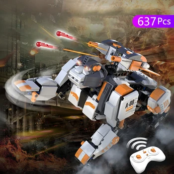 Multi-function robot dog technology series 2.4GHz wireless remote control lepining building blocks for children toys
Multi-function robot dog technology series 2.4GHz wireless remote control lepining building blocks for children toys