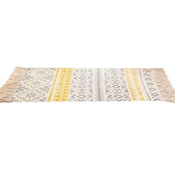 Retro Bohemian Hand Woven Cotton Linen Carpet Rug Bedside Rug Geometric Floor Mat Living Room Bedroom Carpet Home Decor Househol
Retro Bohemian Hand Woven Cotton Linen Carpet Rug Bedside Rug Geometric Floor Mat Living Room Bedroom Carpet Home Decor Househol