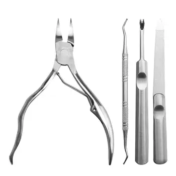 4PCS/Set Nails Clipper Trimmer Stainless Steel Nail Clipper Pick Clamp Nail File Cutter Kit For Home Travel Hotel Nail Art Tool
4PCS/Set Nails Clipper Trimmer Stainless Steel Nail Clipper Pick Clamp Nail File Cutter Kit For Home Travel Hotel Nail Art Tool