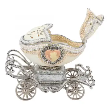 Music Box Eggshell Carved Silver Pearl Inlaid Carousel Music Box Home Decoration Music Toy Birthday Gift Jewelry Box
Music Box Eggshell Carved Silver Pearl Inlaid Carousel Music Box Home Decoration Music Toy Birthday Gift Jewelry Box
