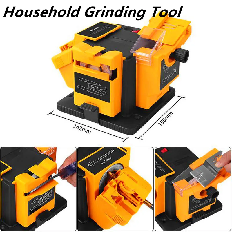 Multi-Task sharpener Household Grinding Tool Sharpener Afilador Cuchillo Electric Sharpener Knife Sharpening
Multi-Task sharpener Household Grinding Tool Sharpener Afilador Cuchillo Electric Sharpener Knife Sharpening