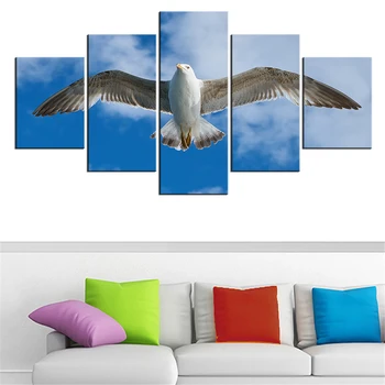 5 Pieces Panel Modern Canvas seagull-bird Painting Wall Art The Picture For Home Decoration print Giclee Artwork For Wall Decor
5 Pieces Panel Modern Canvas seagull-bird Painting Wall Art The Picture For Home Decoration print Giclee Artwork For Wall Decor
