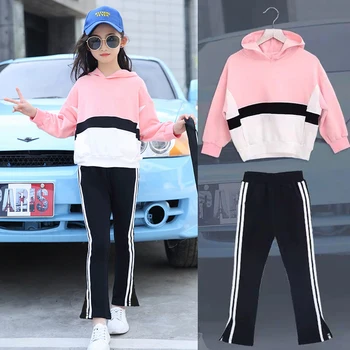 ZWY511 Girls Clothes Sets Autumn Children's Clothing Set Sweatshirt + Pants Two-piece Casual Kids Sport Suits 3-10 years 
ZWY511 Girls Clothes Sets Autumn Children's Clothing Set Sweatshirt + Pants Two-piece Casual Kids Sport Suits 3-10 years